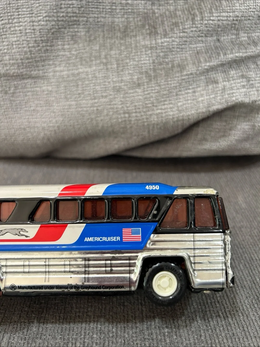 Buddy L Greyhound Bus 4950 Americruiser Made in Japan 1979 Collectable Vintage